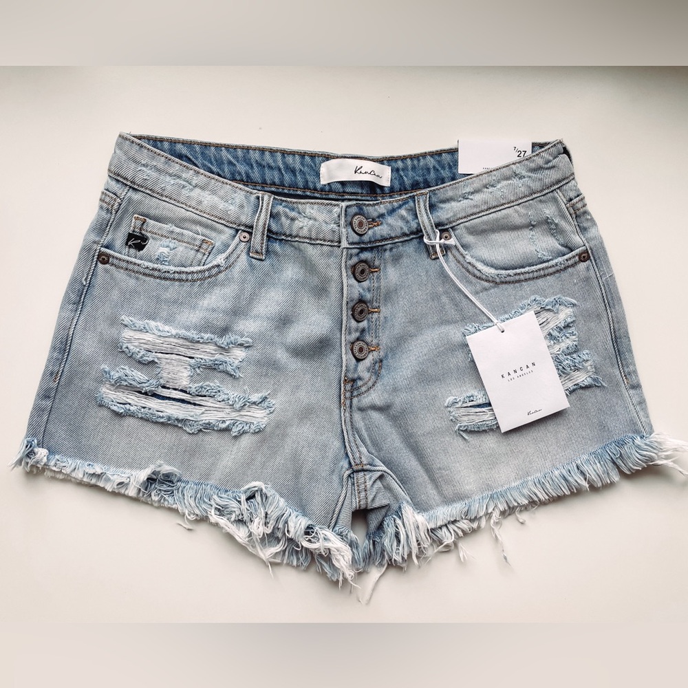 NWT Kancan Denim Shorts